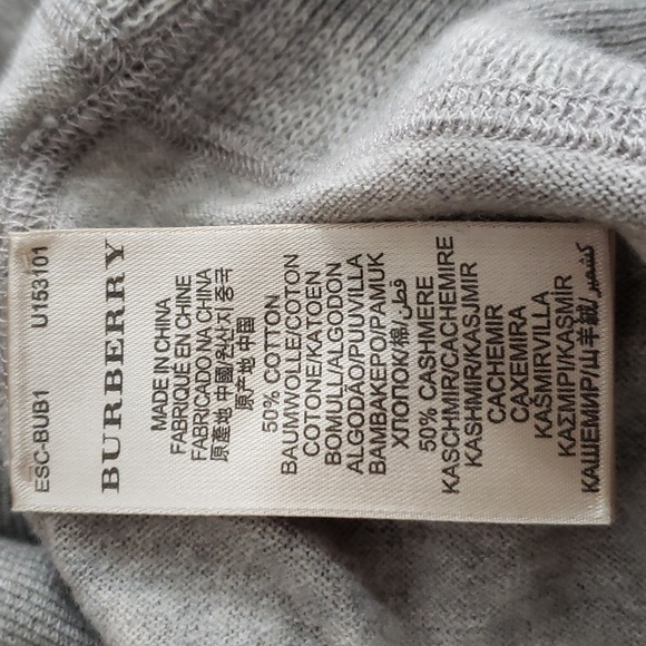 Burberry Brit men cashmere sweater - Picture 3 of 8